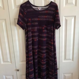 Lularoe Carly Arrows Dress Large